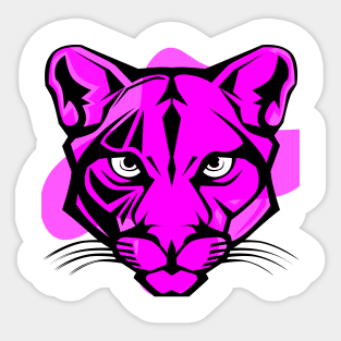 Panthers come in all colors Sticker